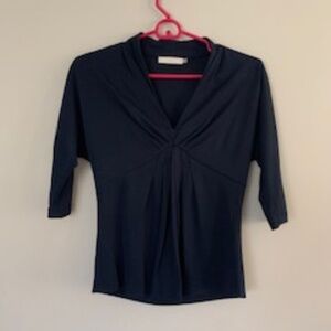 Night blue top by Badgley Mischka size S/P